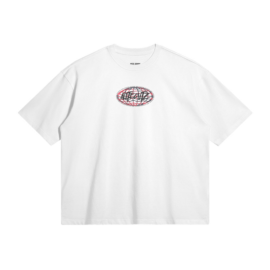 Nitecutz World T-Shirt | Red Camo | White